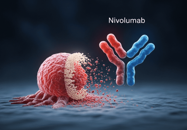 Nivolumab is an anticancer monoclonal antibody