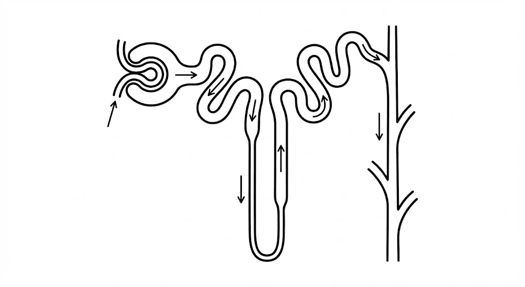 Nephron structure