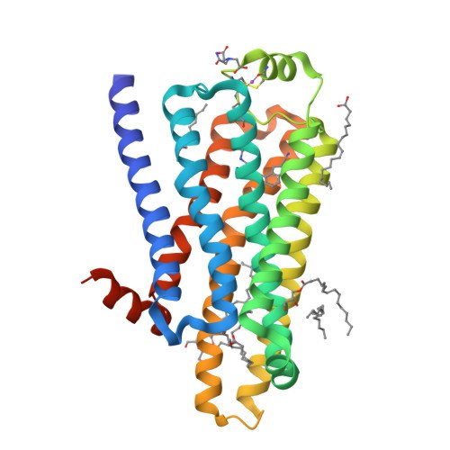 Beta-1 adrenergic receptor Target Structure